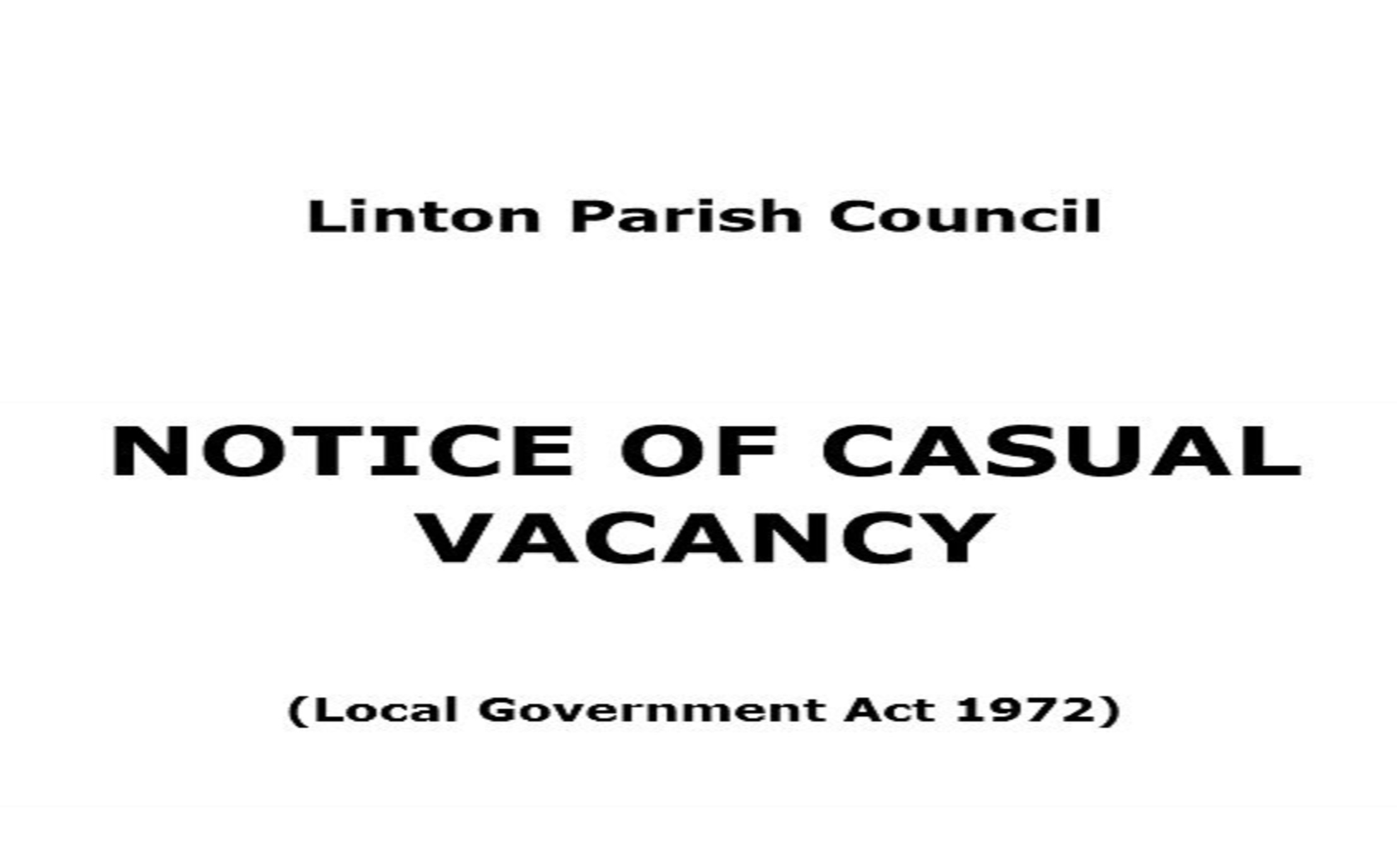 Home Linton Parish Council